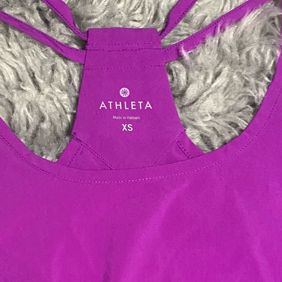 Athleta Go Time Strappy Tank in Purple Size XS - Picture 6 of 6